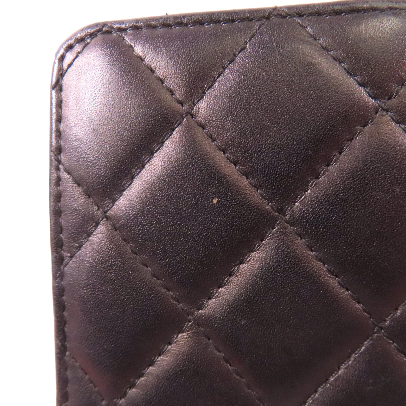 CHANEL 【激減優惠】牛皮皮革Combon Wallet錢包