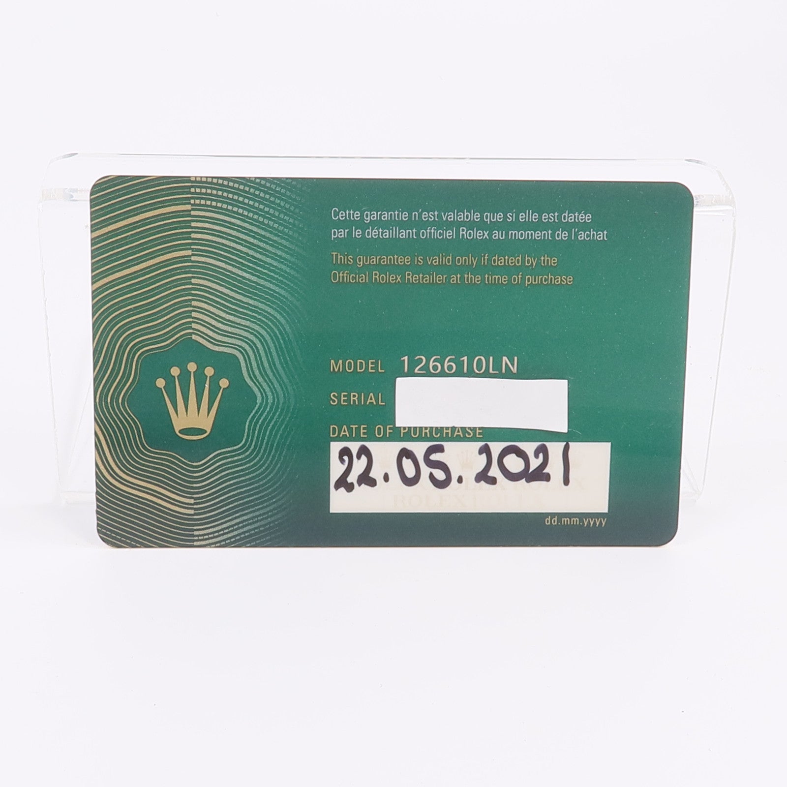 ROLEX Submariner Date 126610LN