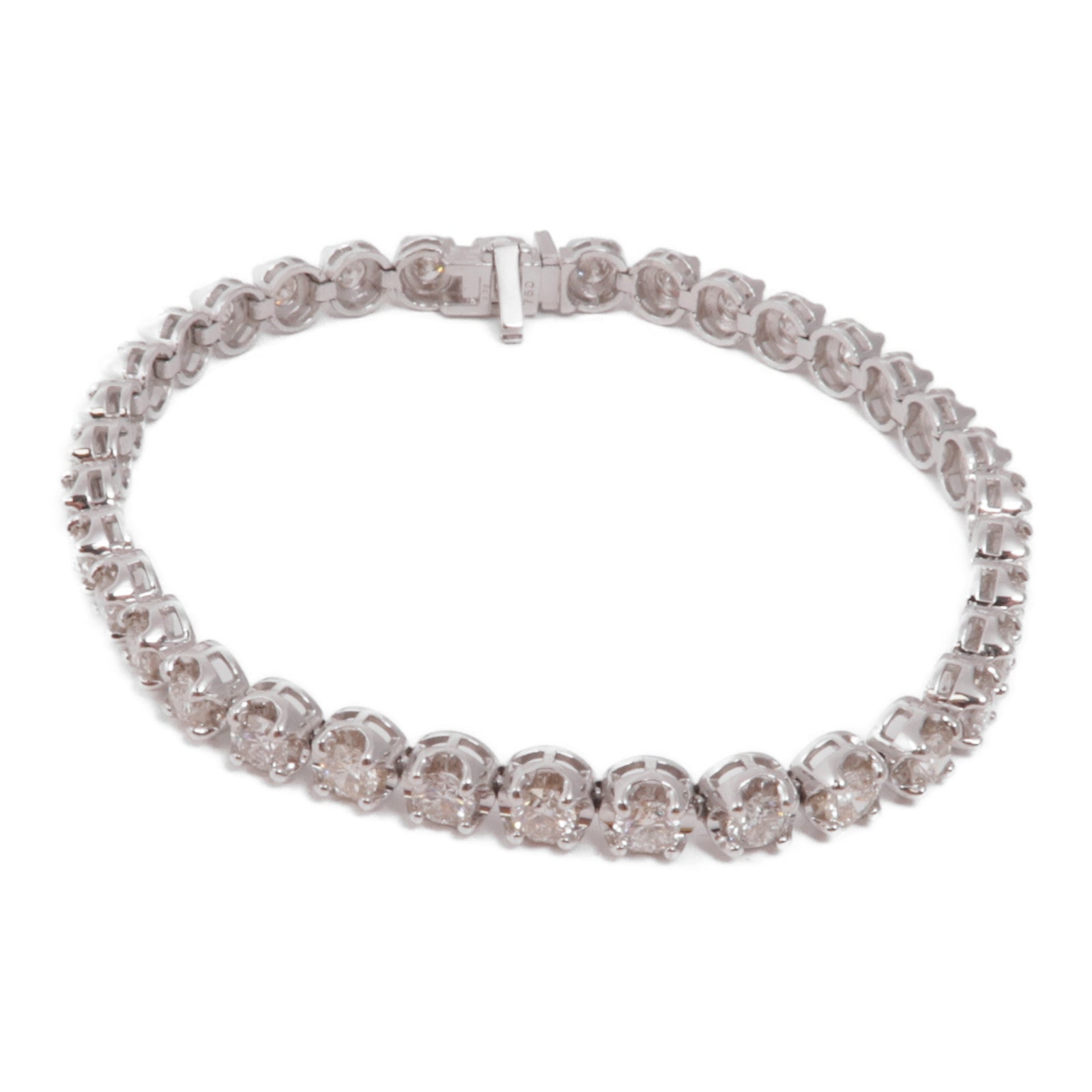 JEWELRY 18K白金Bracelet銀扣手鏈