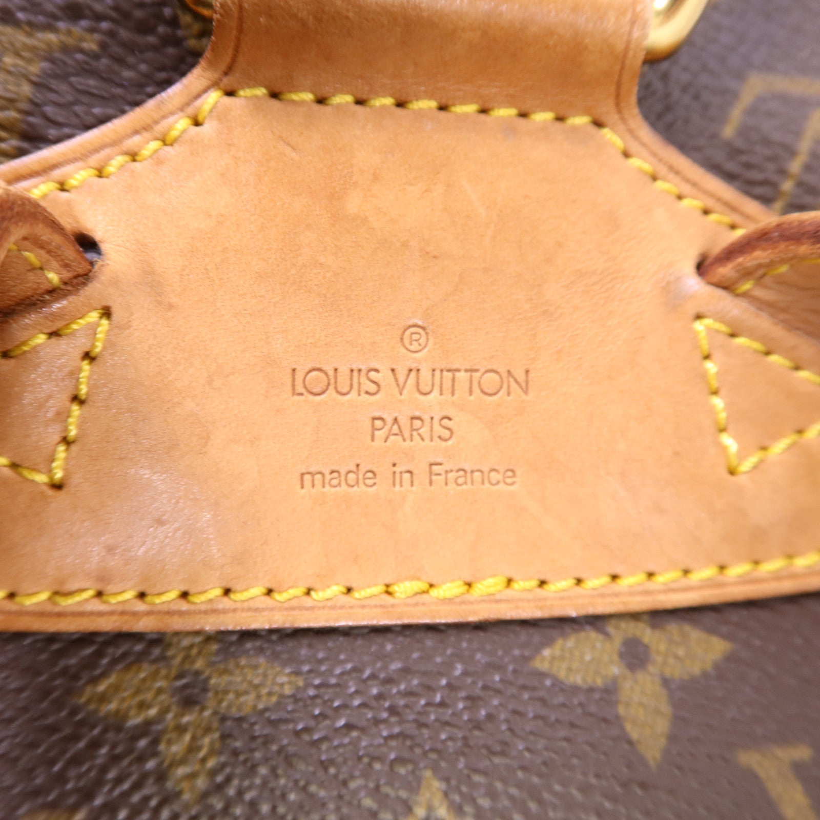 LOUIS VUITTON 【激減優惠】Monogram Montsouris MM Backpack金扣背包