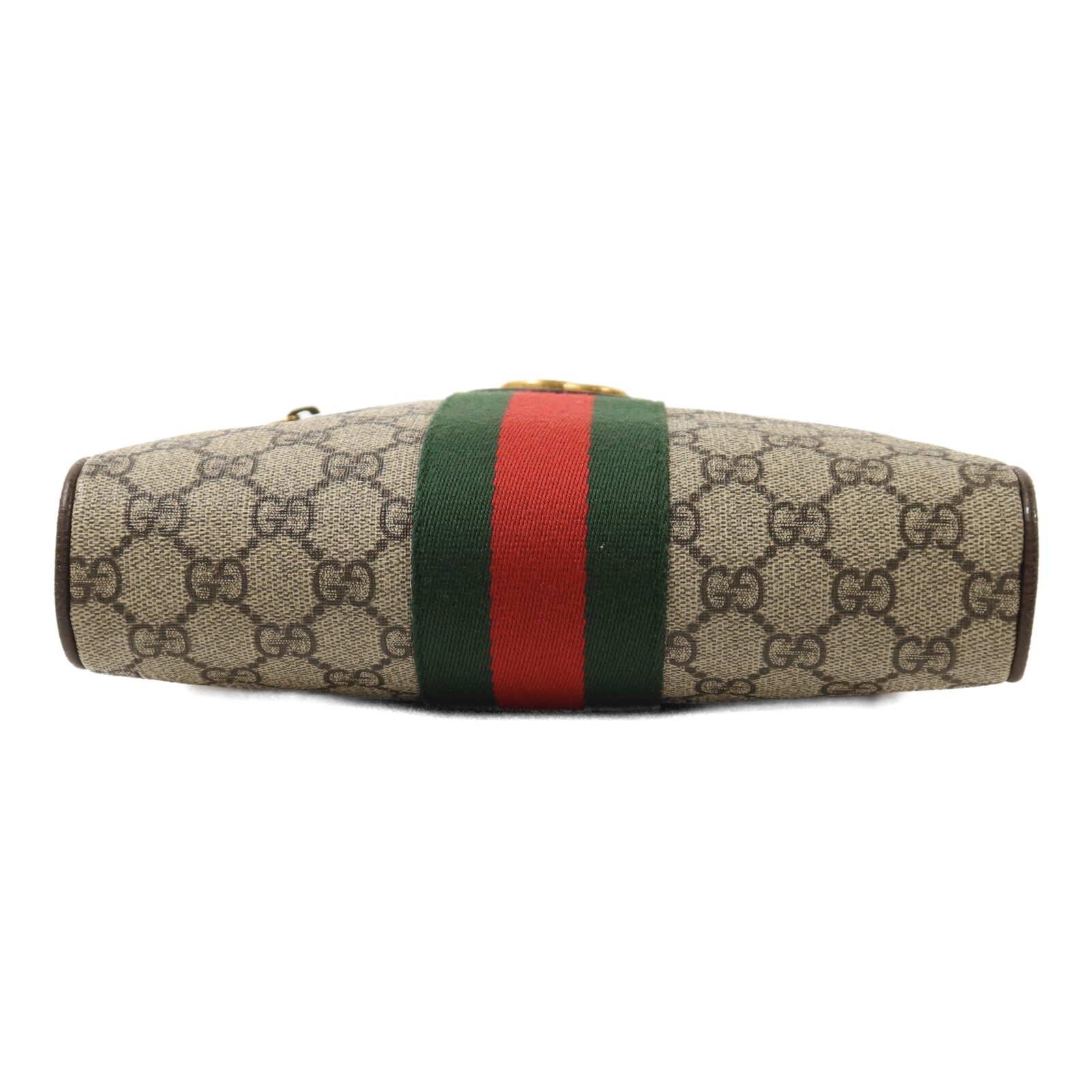 GUCCI 塗層帆布Ophidia GG金扣肩背袋