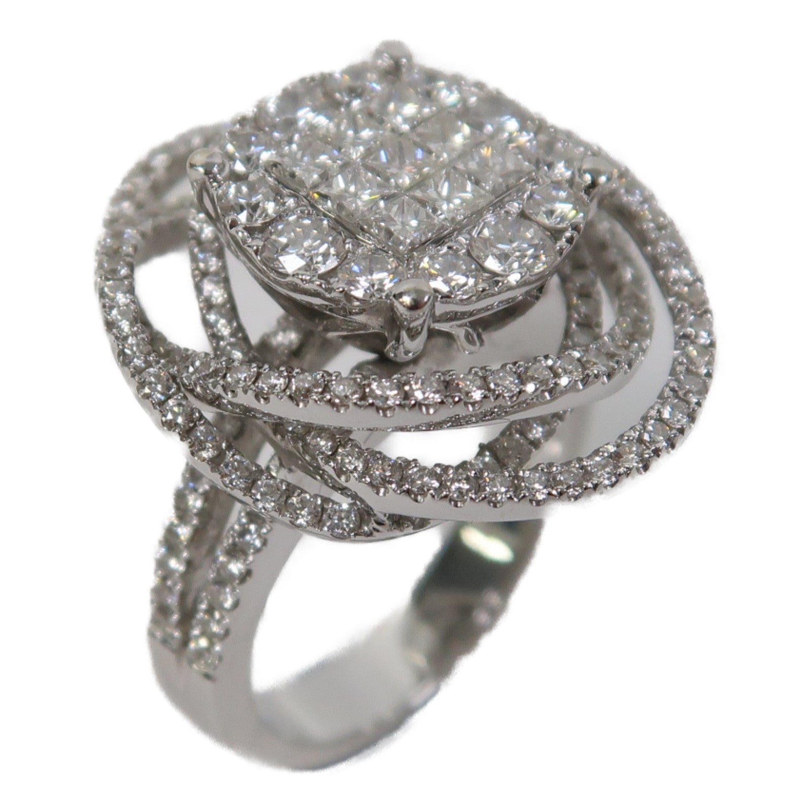 JEWELRY 18K白金Diamond Ring鑽石戒指US#6.5