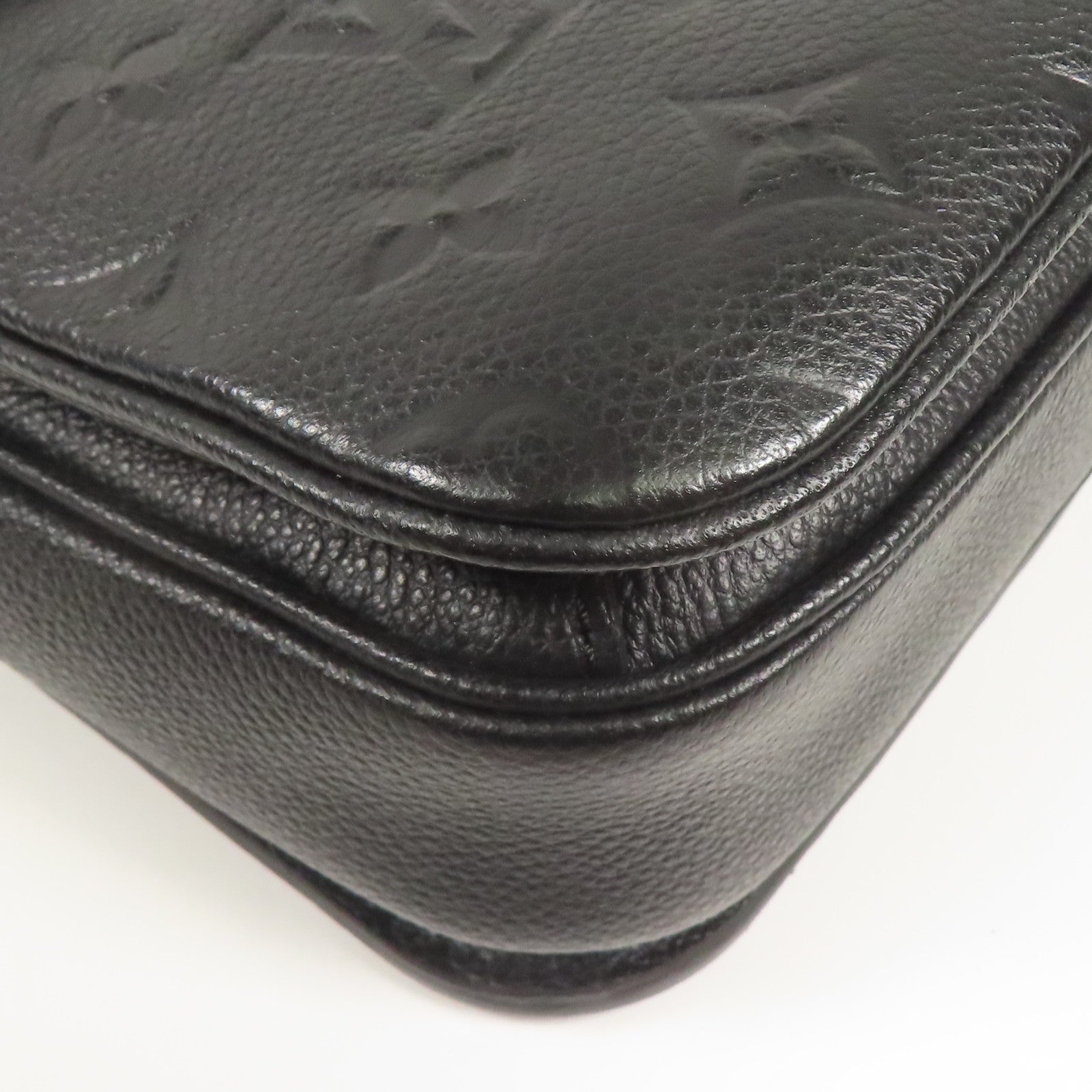 LOUIS VUITTON Monogram Empreinte Pochette Metis金扣手挽肩背兩用袋