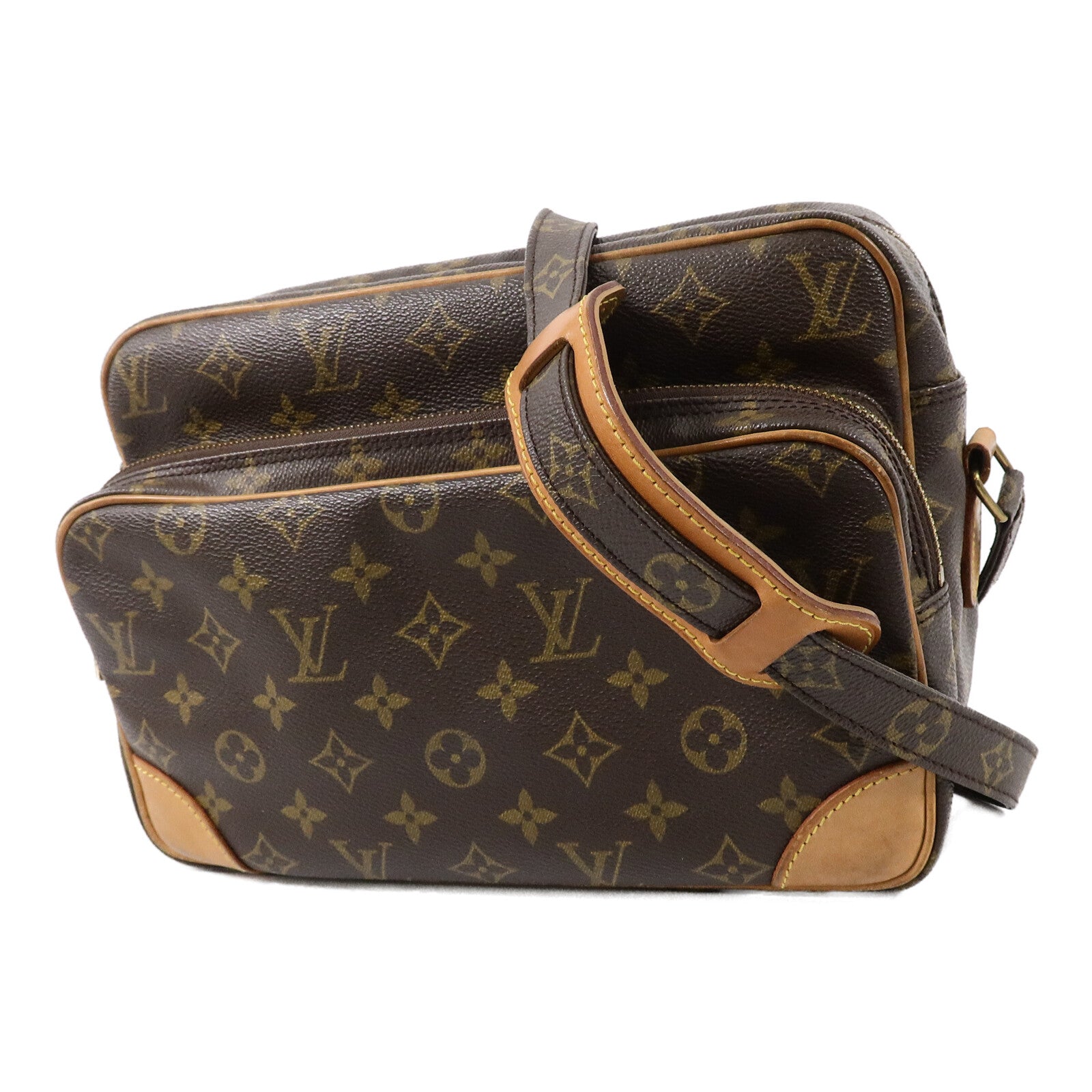 LOUIS VUITTON 【激減優惠】Monogram Nile肩背袋
