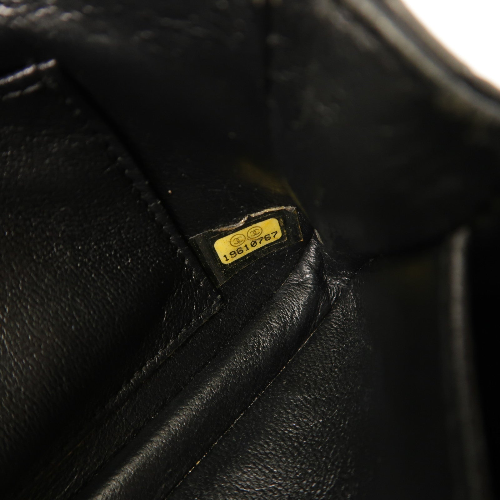 CHANEL 羊皮皮革Mini Flap Bag銀扣鏈帶肩背袋