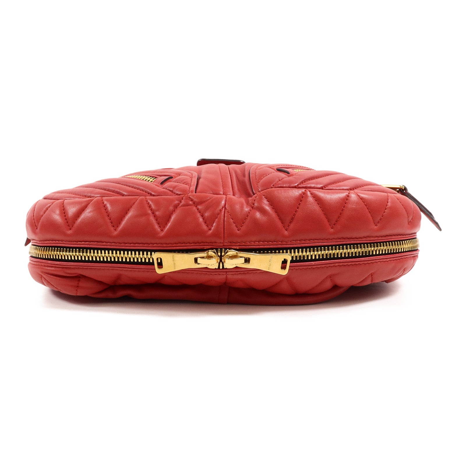 Miu Miu 羊皮皮革2 Way Shoulder手挽肩背兩用袋