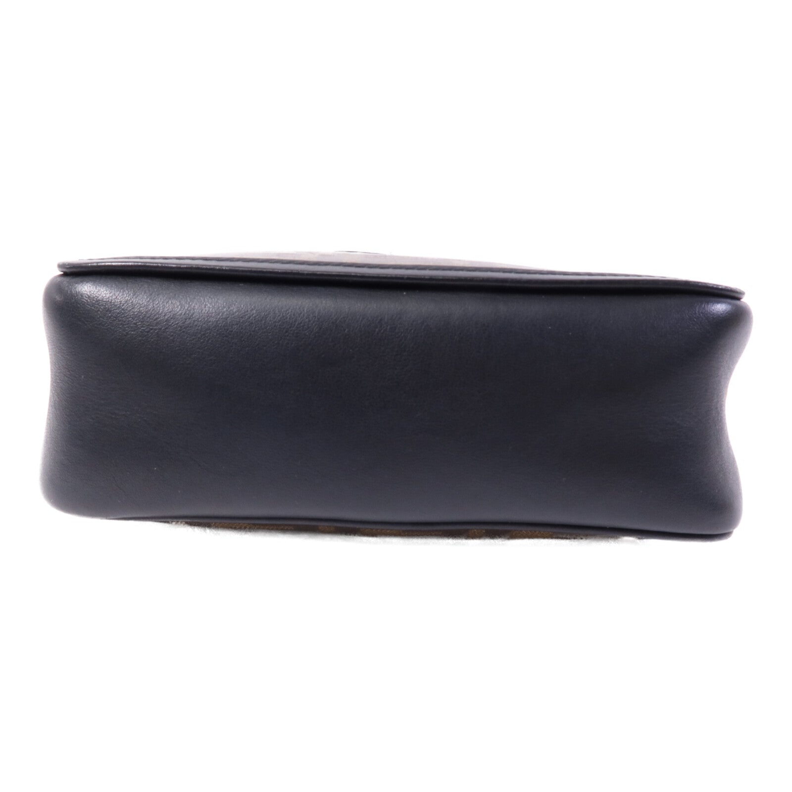 FENDI 塗層帆布Shoulder Bag金扣肩背袋
