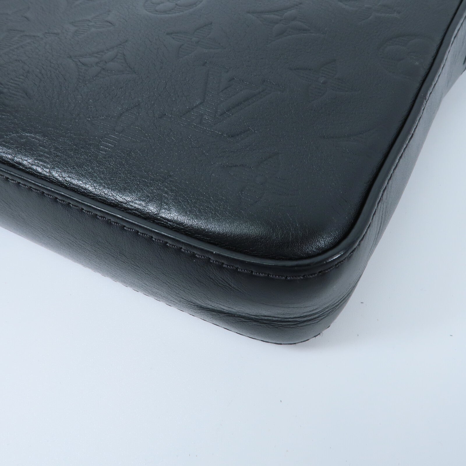 LOUIS VUITTON Monogam Shadow Dou Messenger Bag肩背袋