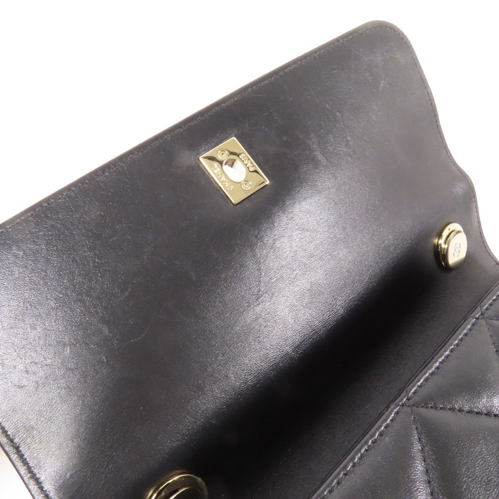 CHANEL 羊皮皮革Trendy CC Small金扣手挽肩背兩用袋