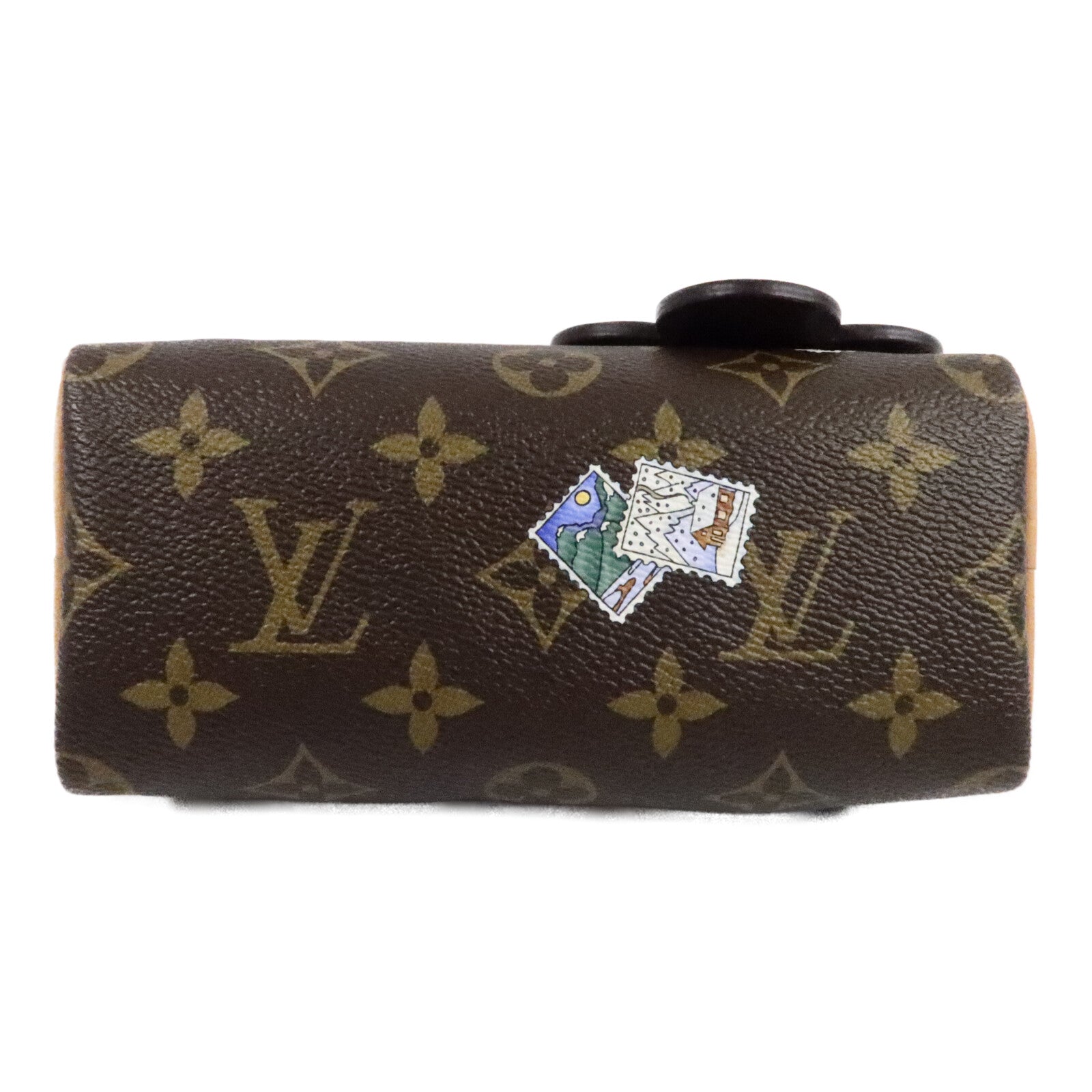 LOUIS VUITTON Monogram Nano Speedy手挽肩背兩用袋