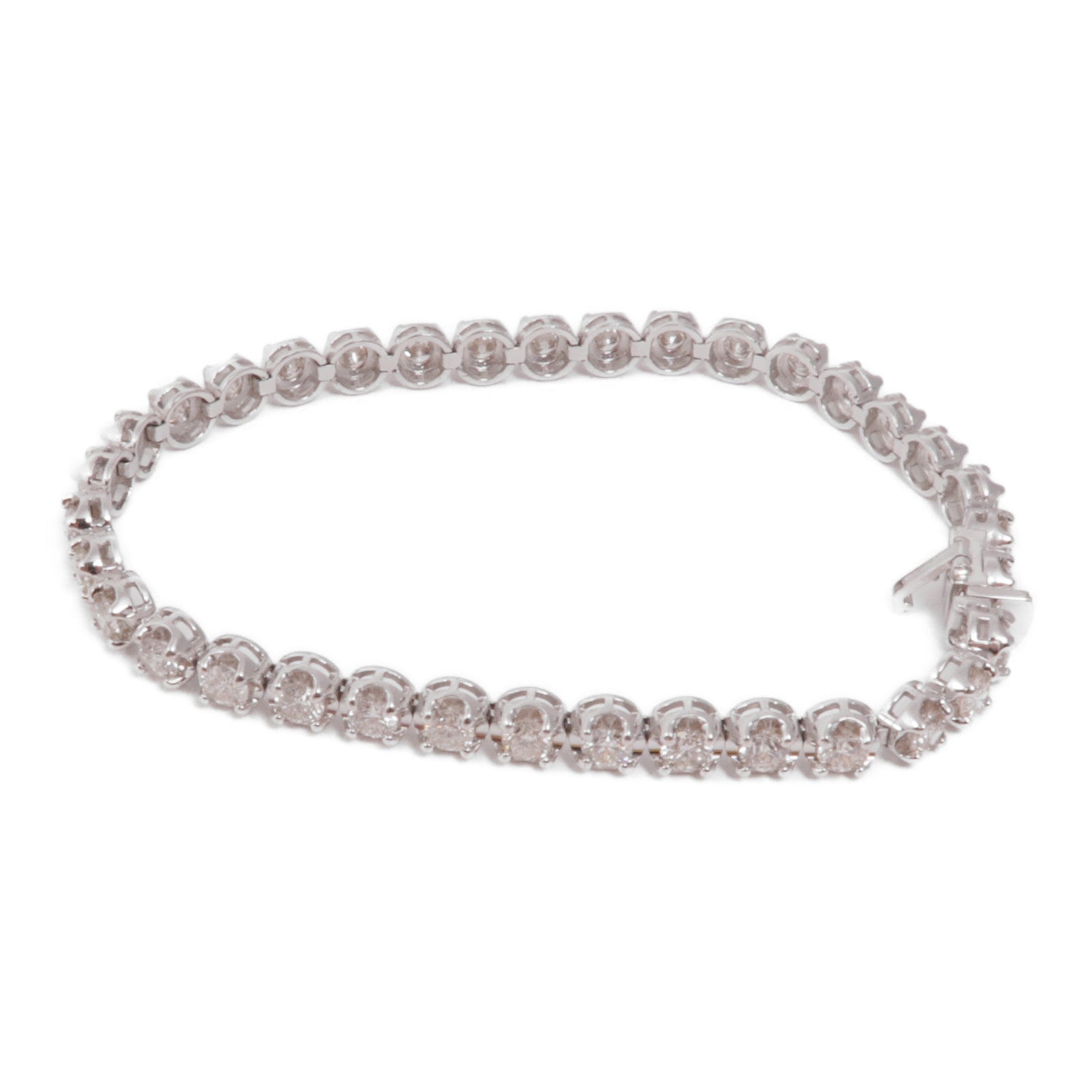 JEWELRY 18K白金Bracelet銀扣手鏈