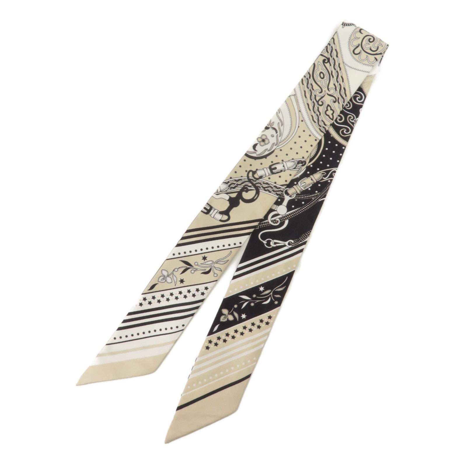 HERMES 絲質Twilly絲巾