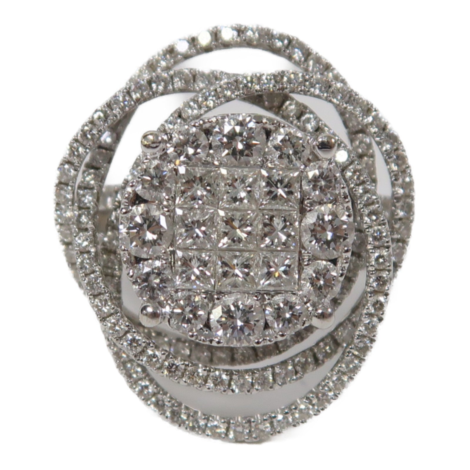 JEWELRY 18K白金Diamond Ring鑽石戒指US#6.5