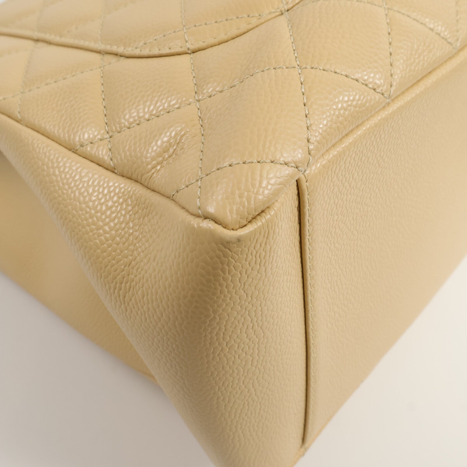 CHANEL 牛皮皮革GST Grand Shopping Tote Bag鏈帶手挽袋