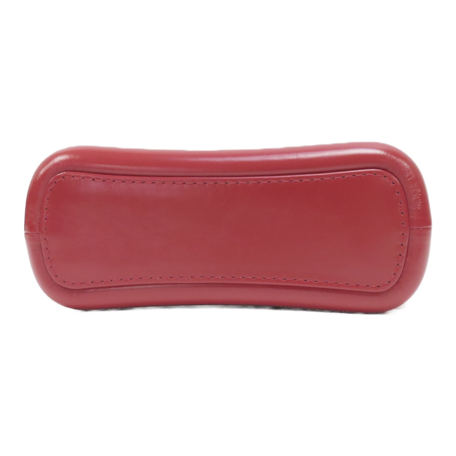 CHANEL (PRICE DOWN) CC Gabrielle Small Chain Shoulder Bag Calfskin Leather A91810 Red