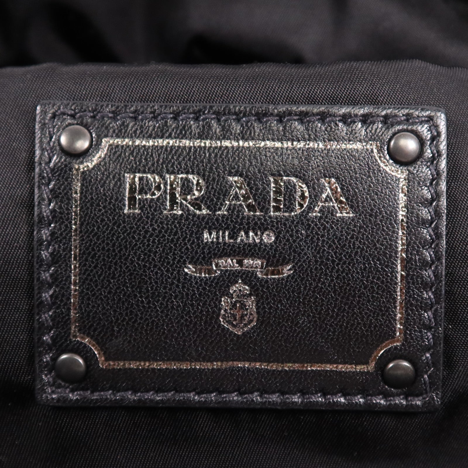 PRADA 尼龍2 Way Shoulder Bag銀扣手挽肩背兩用袋