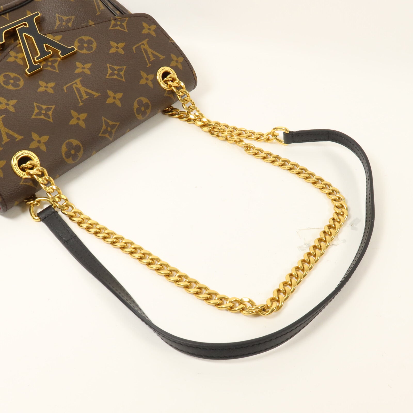 LOUIS VUITTON Monogram Passy鏈帶肩背袋