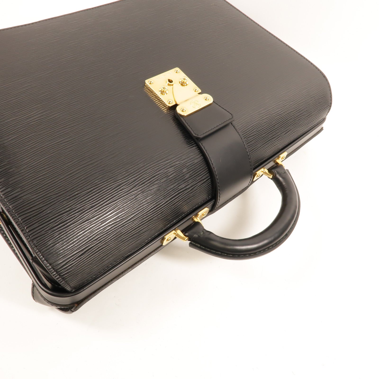 LOUIS VUITTON Epi Seriette Fermoir公事包