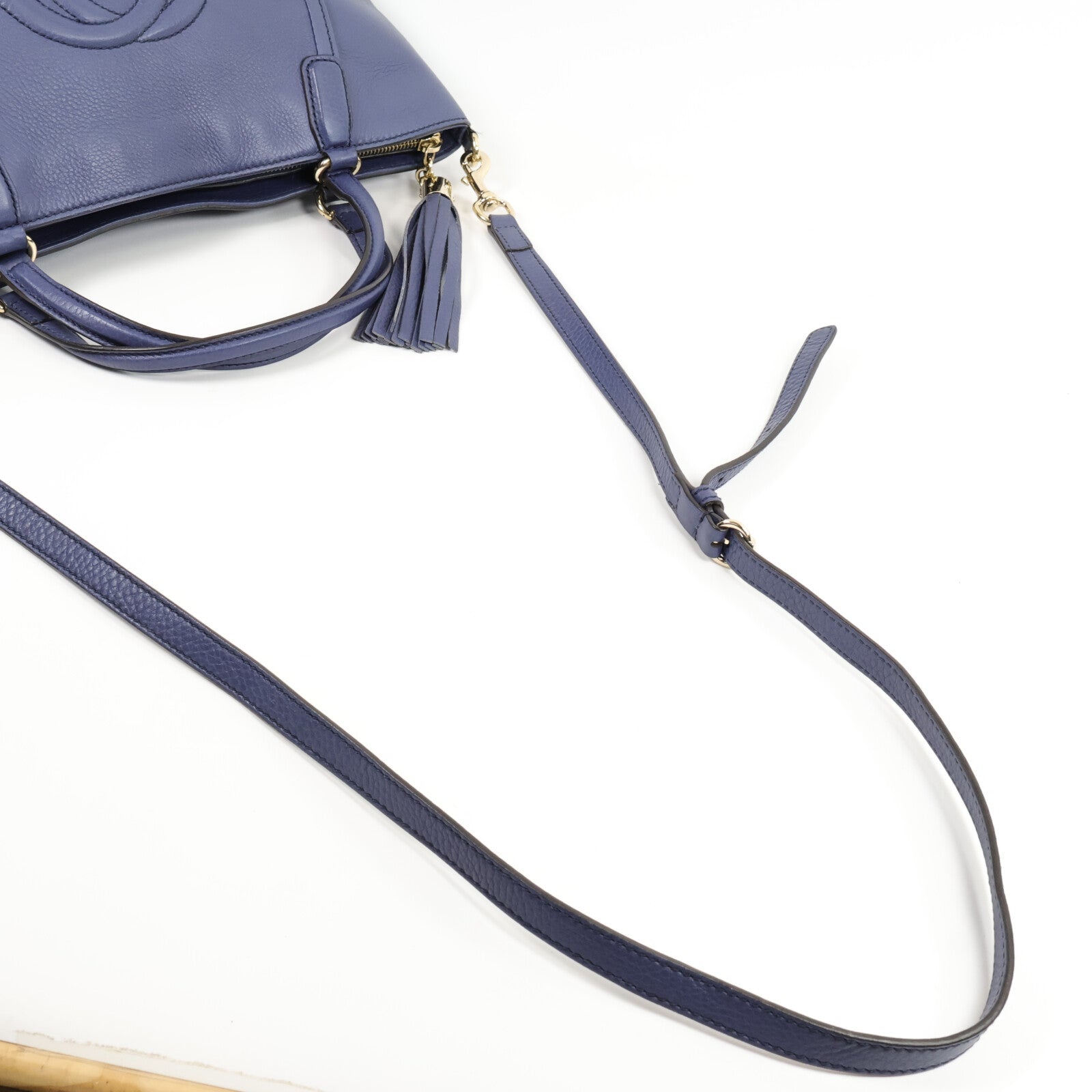 GUCCI 牛皮皮革Soho 2 Way Shoulder手挽肩背兩用袋
