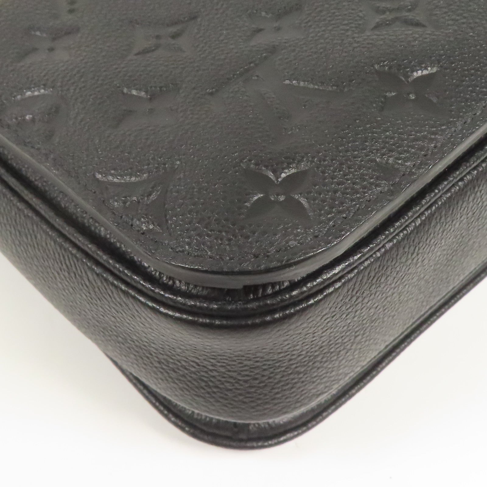 LOUIS VUITTON Monogram Empreinte Pochette Metis金扣手挽肩背兩用袋