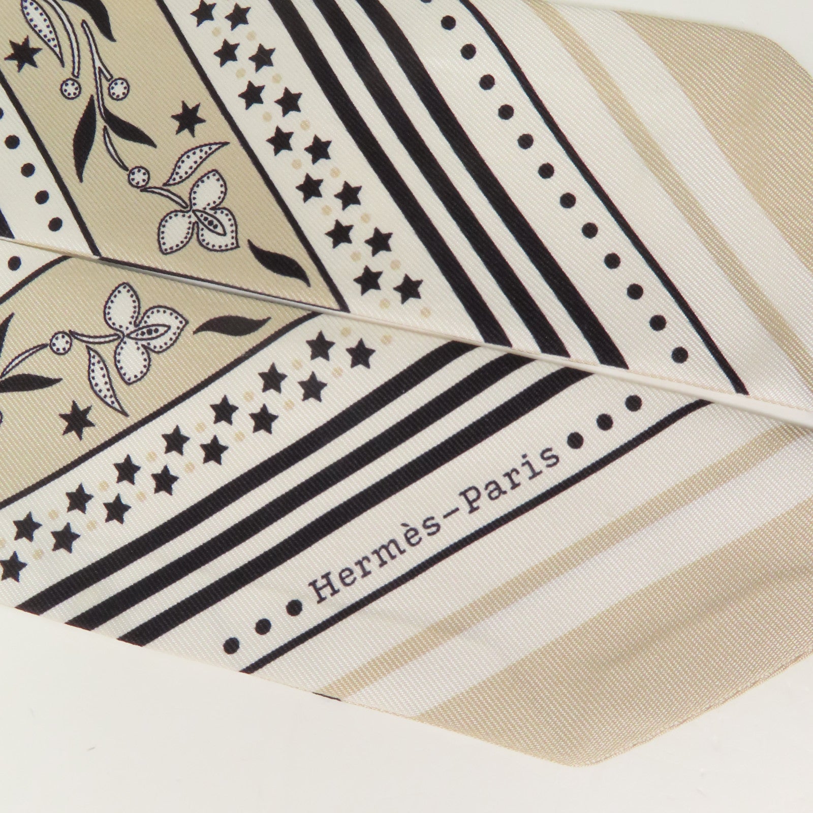 HERMES 絲質Twilly絲巾