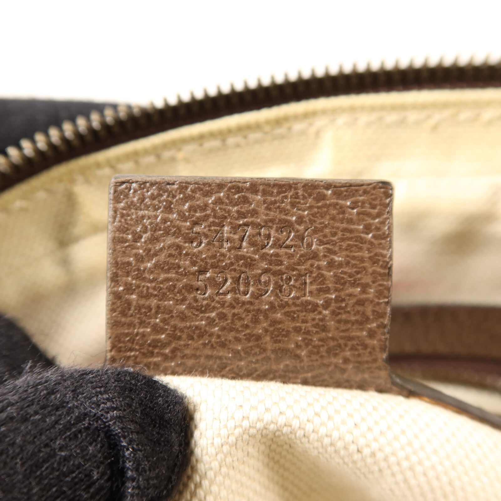 GUCCI 塗層帆布Ophidia GG金扣肩背袋