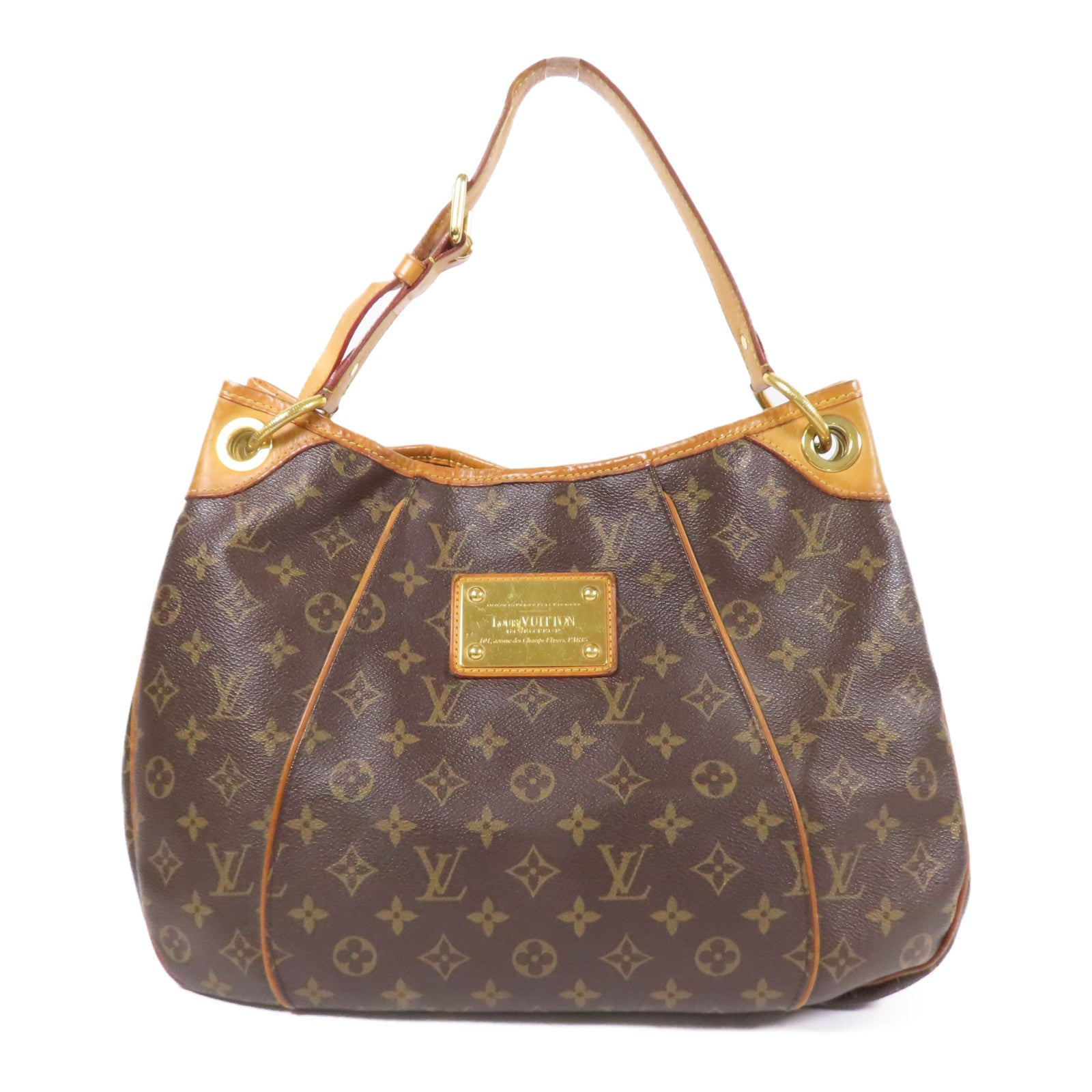 LOUIS VUITTON 【激減優惠】Monogram Galliera PM金扣肩背袋
