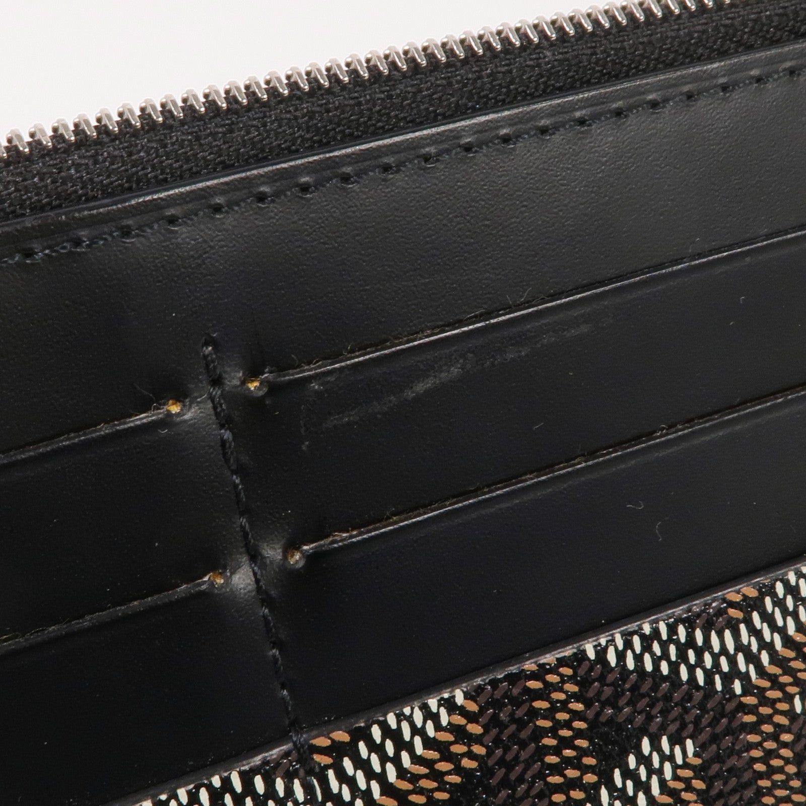 GOYARD 塗層帆布Long Wallet銀扣長錢包