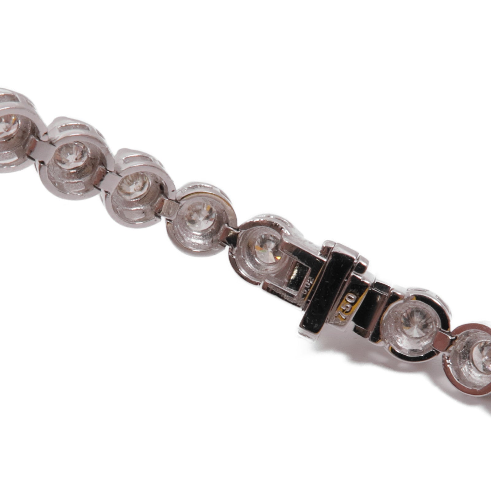 JEWELRY 18K白金Bracelet銀扣手鏈