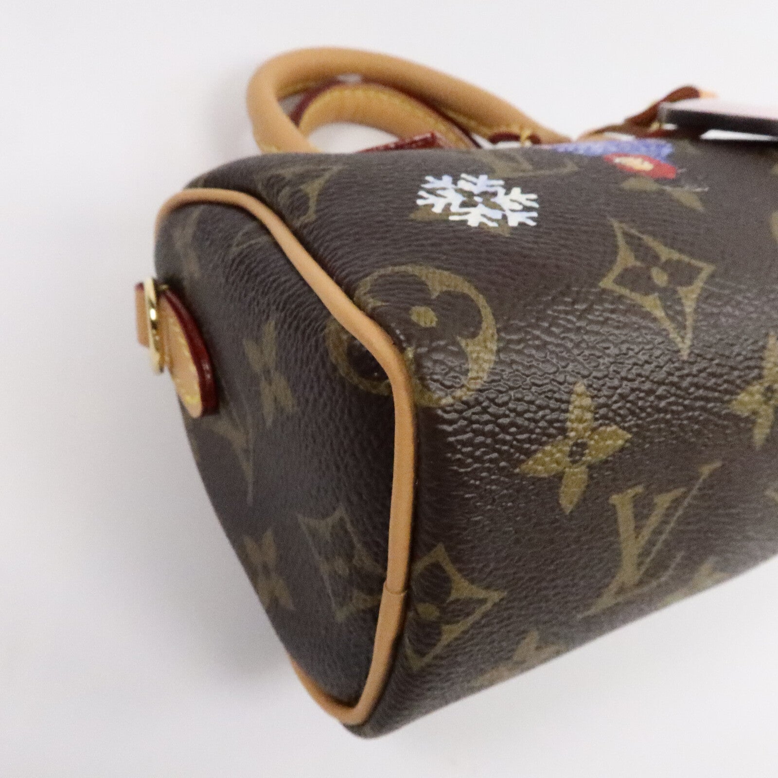 LOUIS VUITTON Monogram Nano Speedy手挽肩背兩用袋
