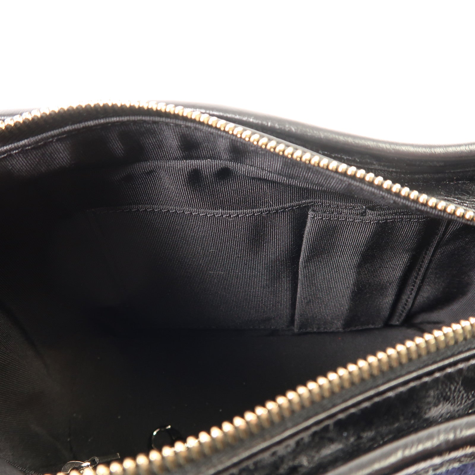 CHANEL 羊毛/皮革Gabrielle Small鏈帶肩背袋