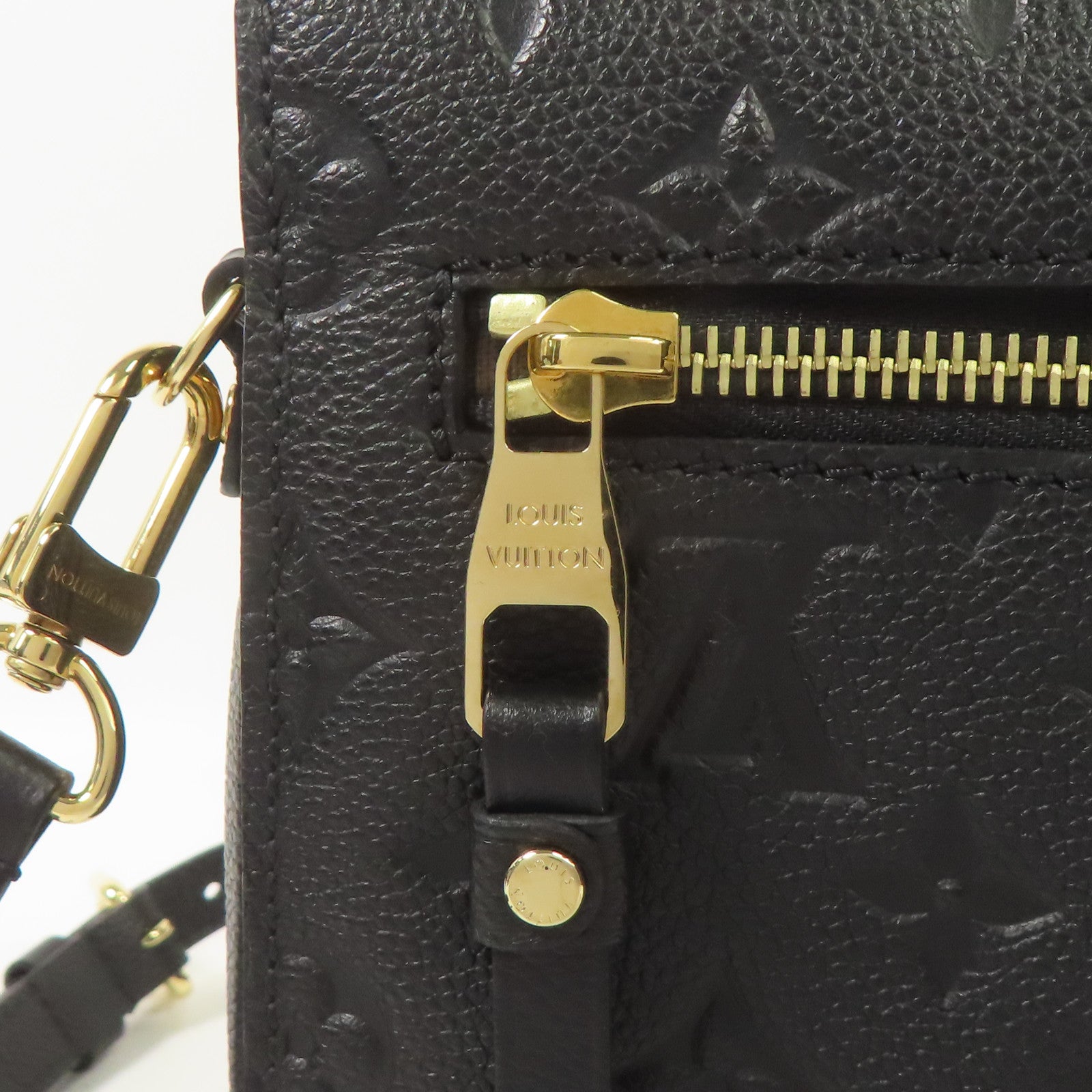 LOUIS VUITTON Monogram Empreinte Pochette Metis金扣手挽肩背兩用袋