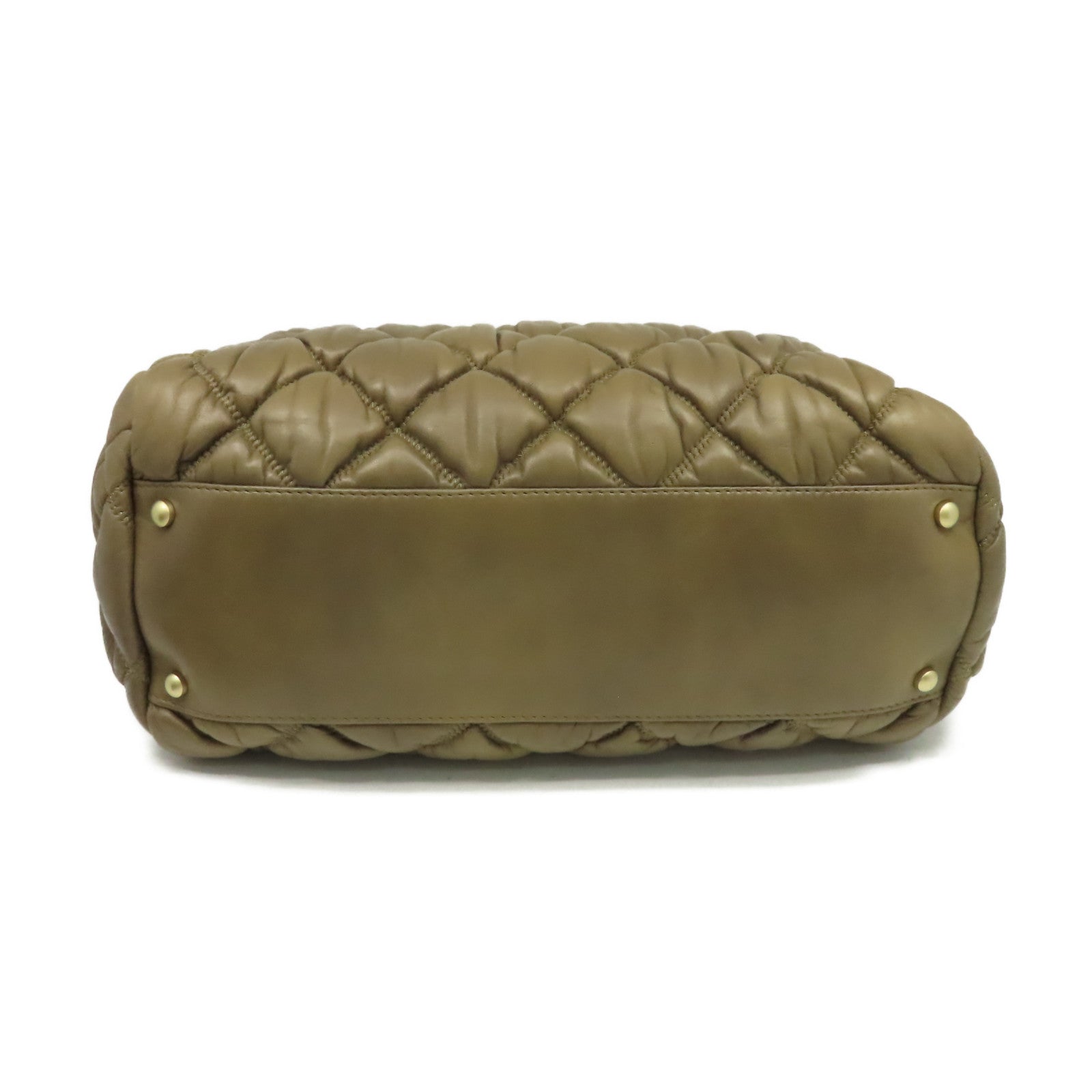 CHANEL 【激減優惠】菱格牛皮皮革Chain Shoulder Bag金扣鏈帶肩背袋啡色