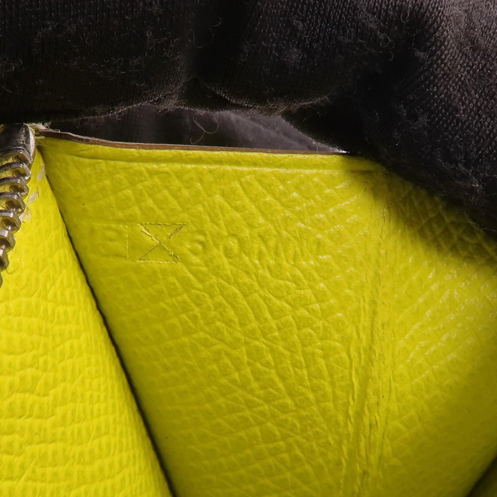 HERMES Epsom皮革Constance Slim Wallet錢包Lime