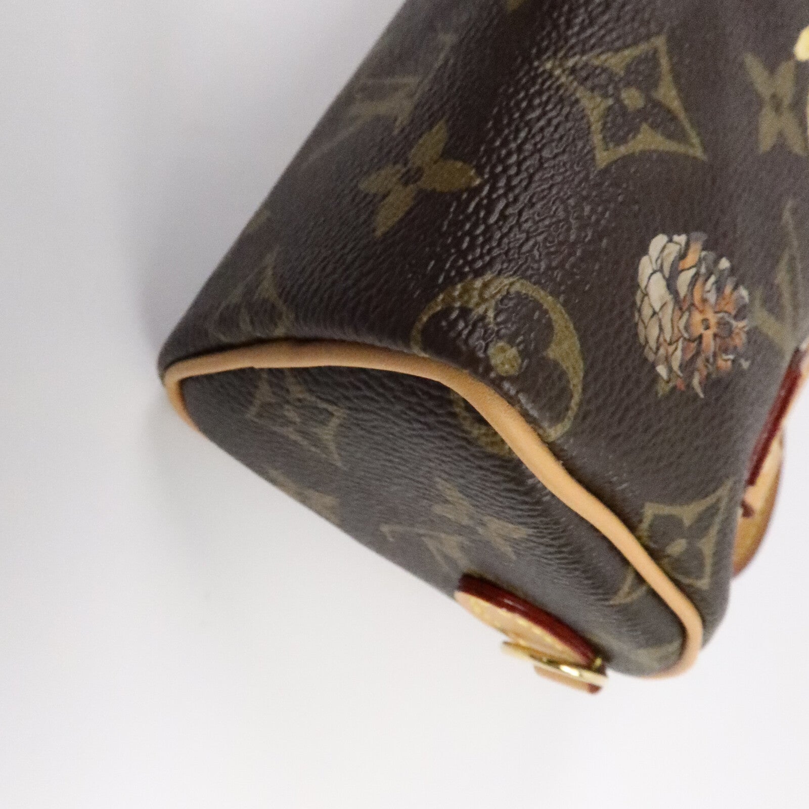 LOUIS VUITTON Monogram Nano Speedy手挽肩背兩用袋