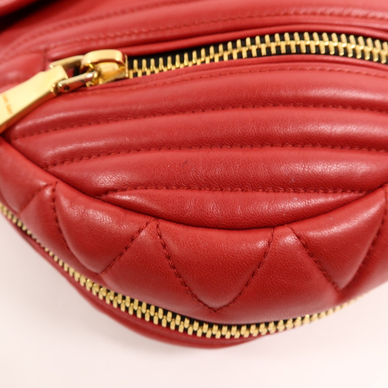 Miu Miu 羊皮皮革2 Way Shoulder手挽肩背兩用袋