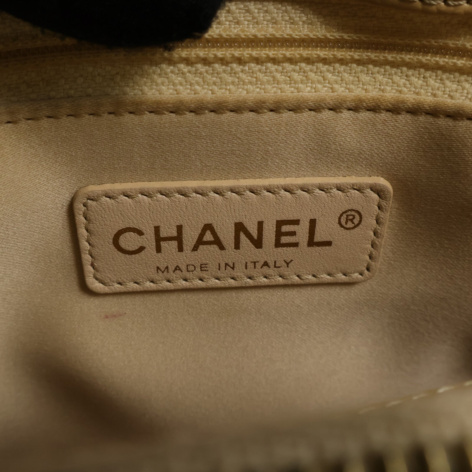 CHANEL 牛皮皮革GST Grand Shopping Tote Bag鏈帶手挽袋