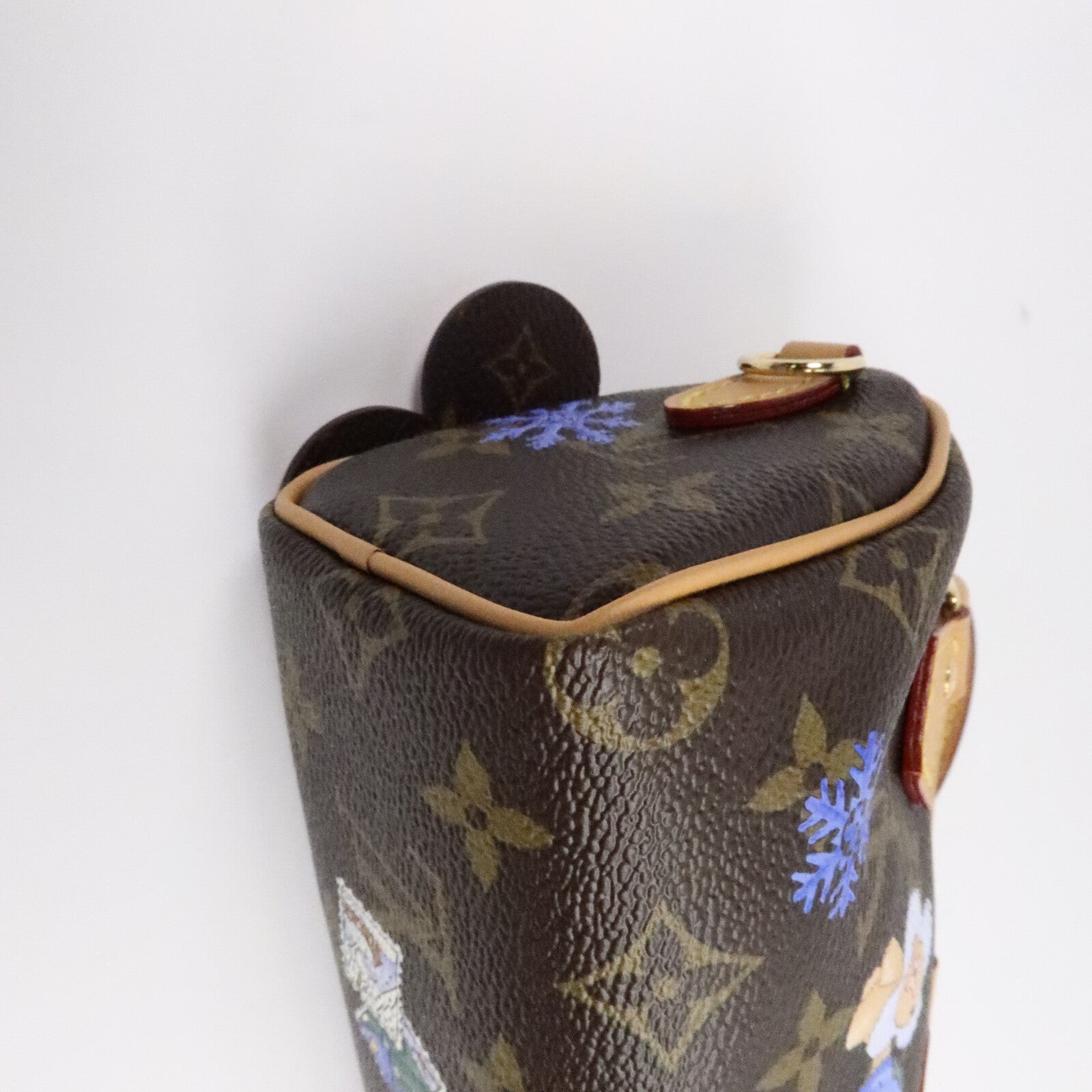 LOUIS VUITTON Monogram Nano Speedy手挽肩背兩用袋