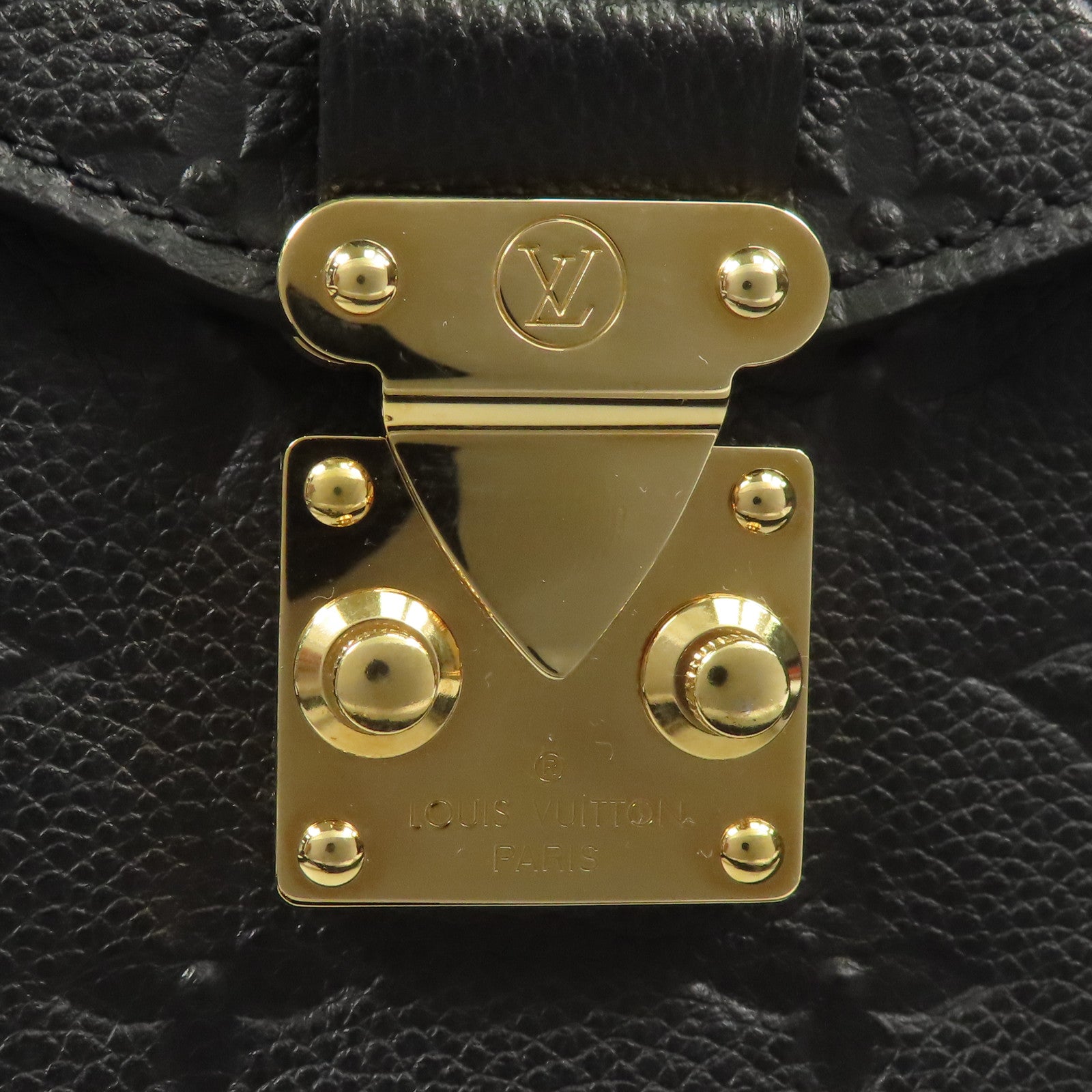 LOUIS VUITTON Monogram Empreinte Pochette Metis金扣手挽肩背兩用袋