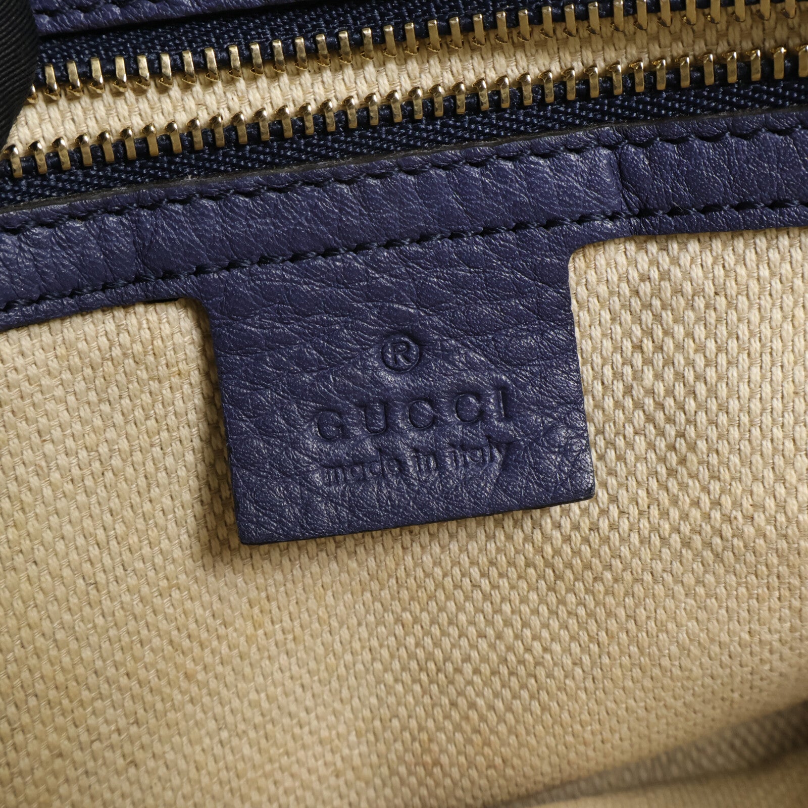 GUCCI 牛皮皮革Soho 2 Way Shoulder手挽肩背兩用袋