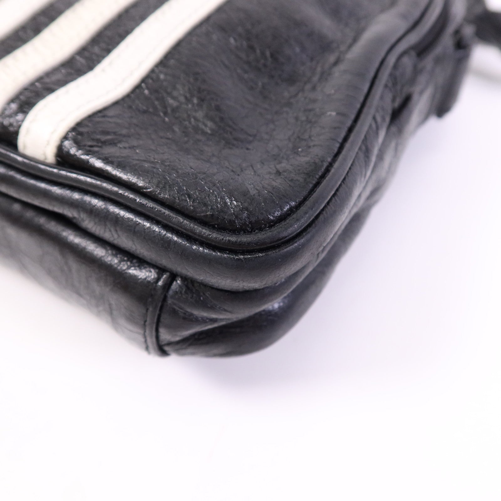 BALENCIAGA 牛皮皮革Small Crossbody Messenger肩背袋