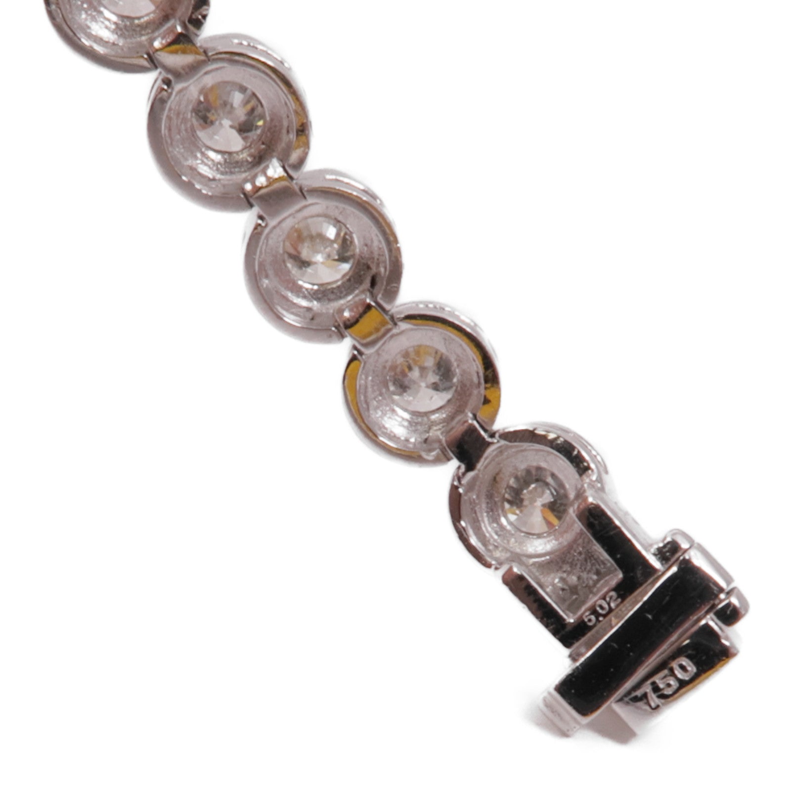 JEWELRY 18K白金Bracelet銀扣手鏈