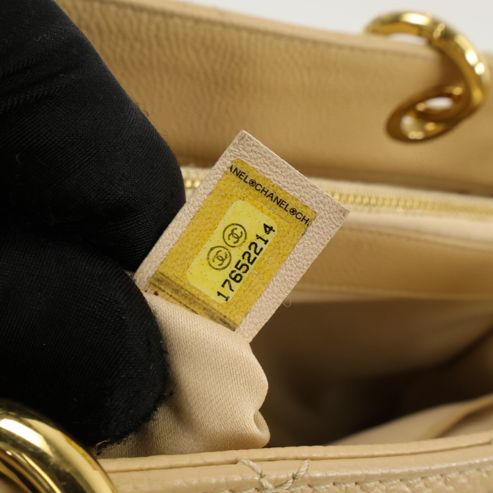 CHANEL 牛皮皮革GST Grand Shopping Tote Bag鏈帶手挽袋