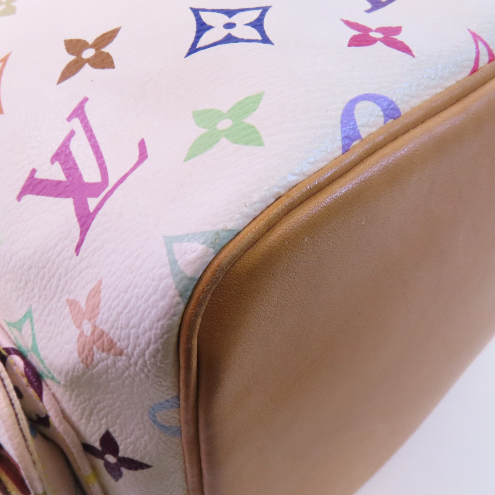 LOUIS VUITTON Monogram Multicolore Petit Noe金扣肩背袋