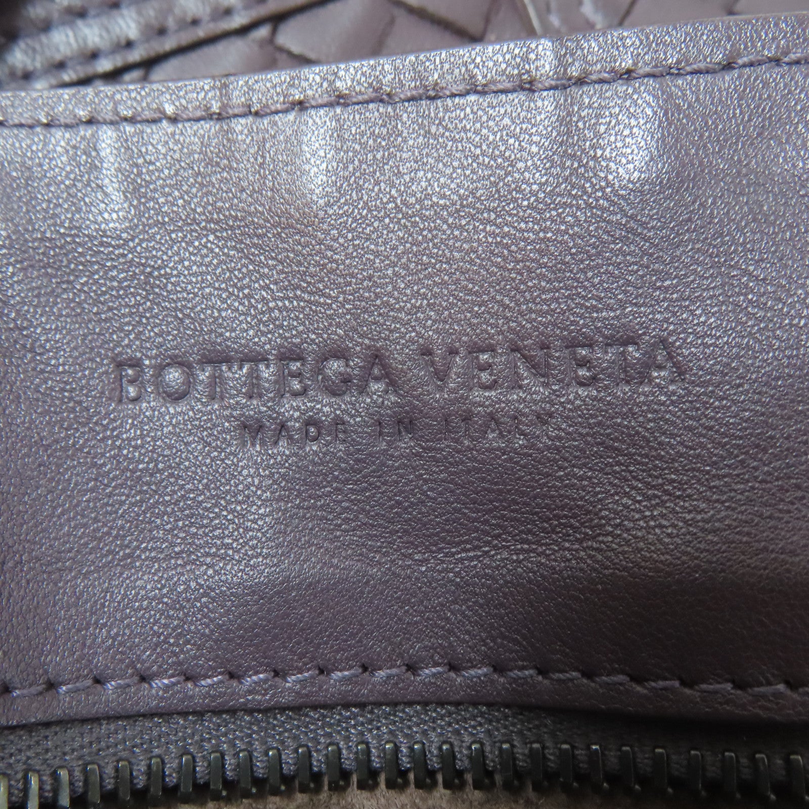 BOTTEGA VENETA 羊皮皮革Hand Bag手挽袋紫色