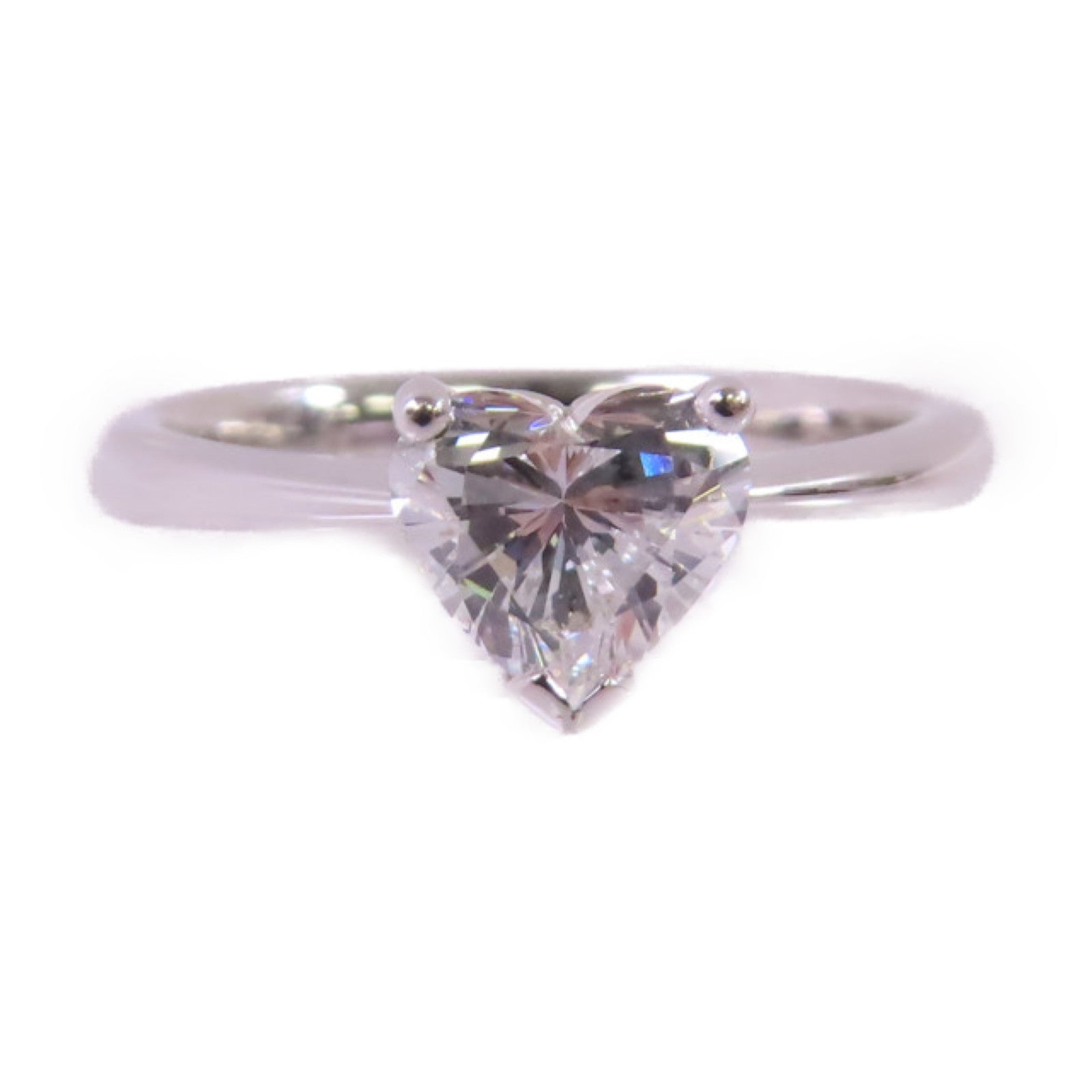 JEWELRY PT950鉑金/0.72ct鑽石Diamond Ring戒指US#4.75