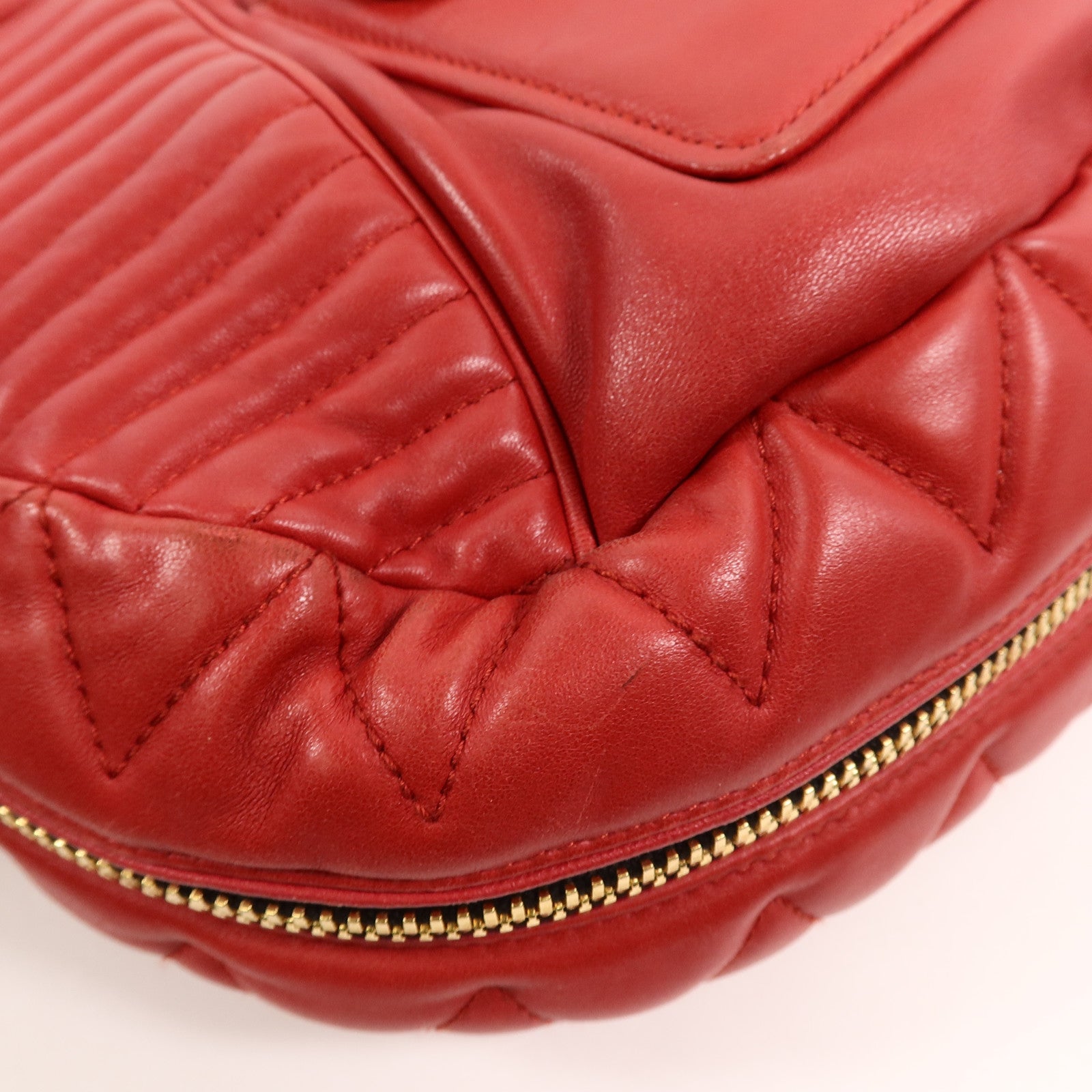 Miu Miu 羊皮皮革2 Way Shoulder手挽肩背兩用袋