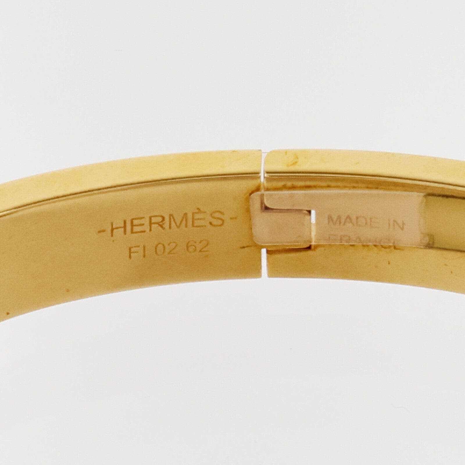 HERMES 金屬/琺瑯Mini Clic Chaine D'Ancre手鐲