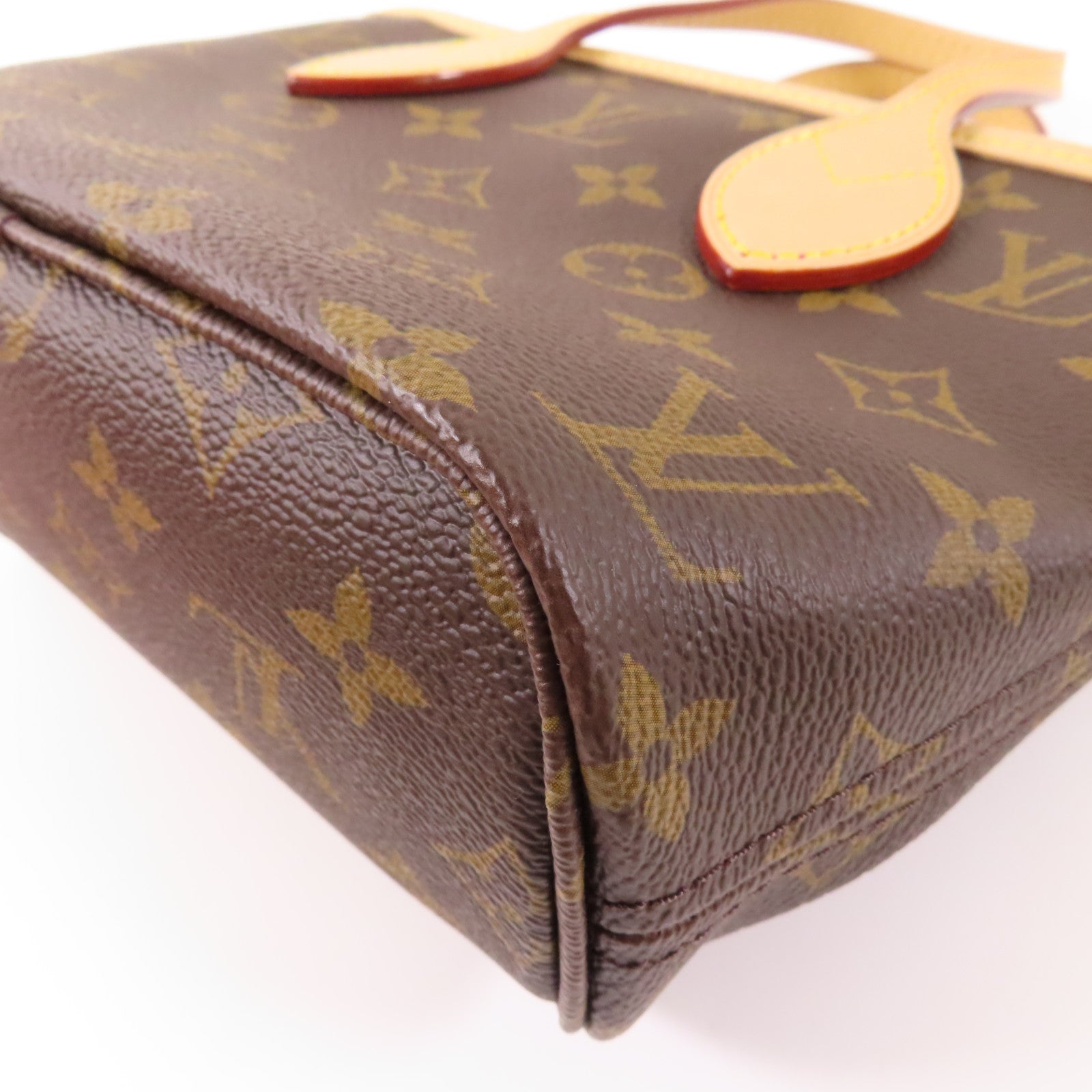 LOUIS VUITTON Monogram Neverfull BB金扣手挽肩背兩用袋