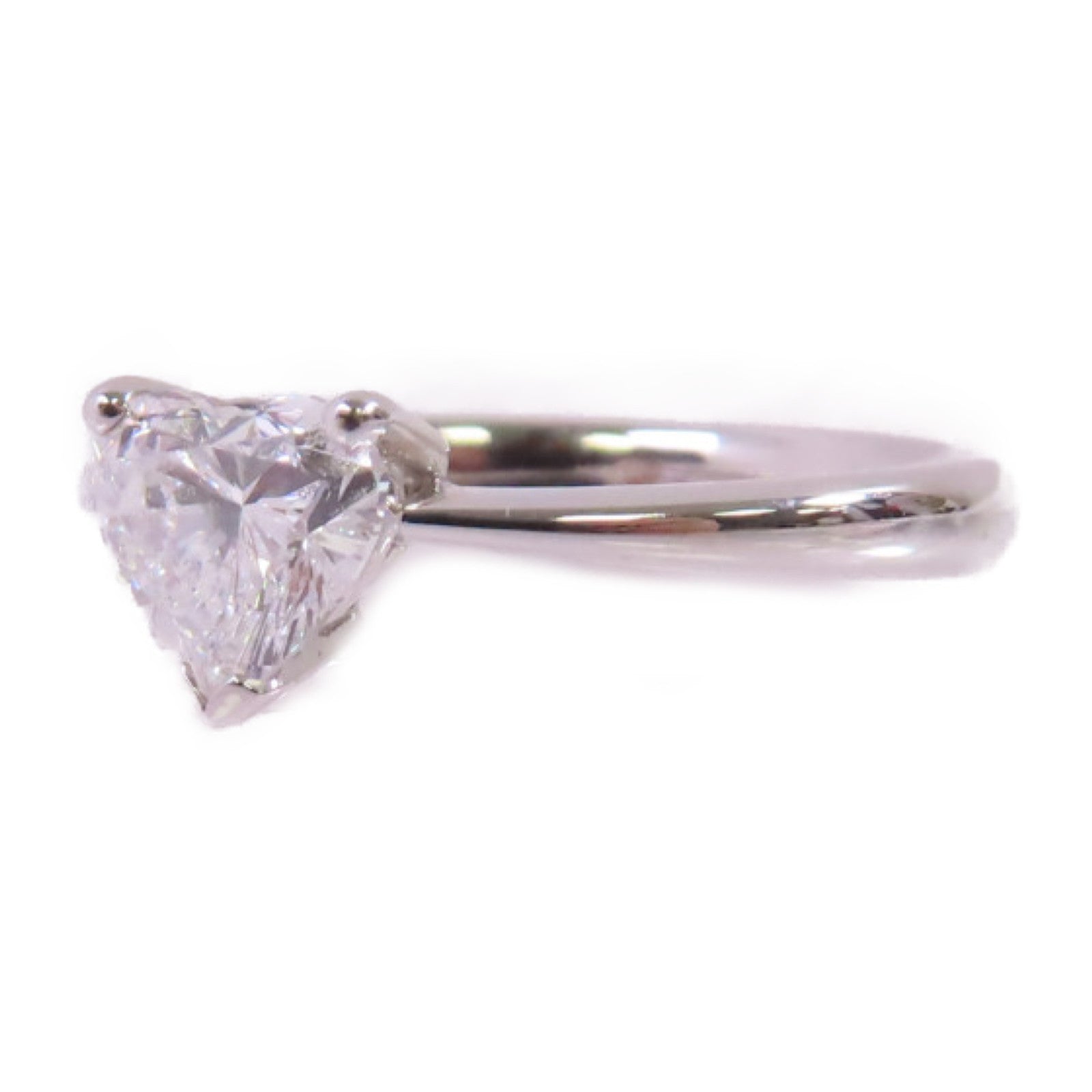 JEWELRY PT950鉑金/0.72ct鑽石Diamond Ring戒指US#4.75
